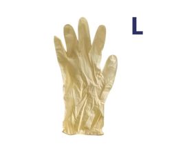 Handschoenen kort maat L (Latex)
