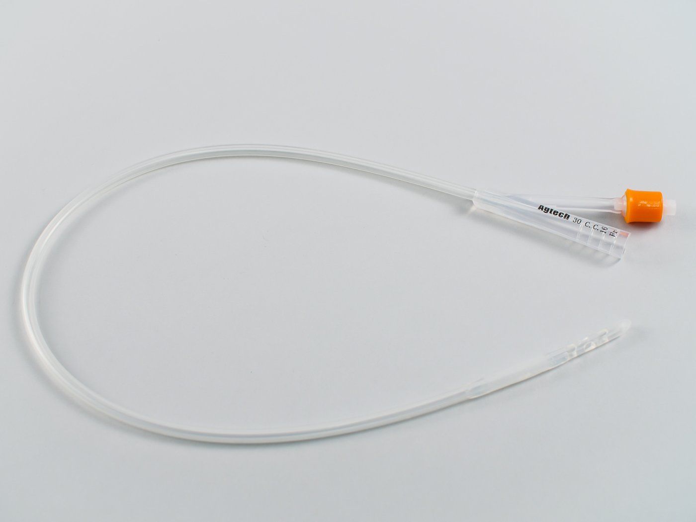 agtech vortech silicone catheter 16fr with 5cc balloon 23 bovine