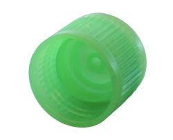 Green screw cap for 13 ml tubes. Packed per 1000 pc