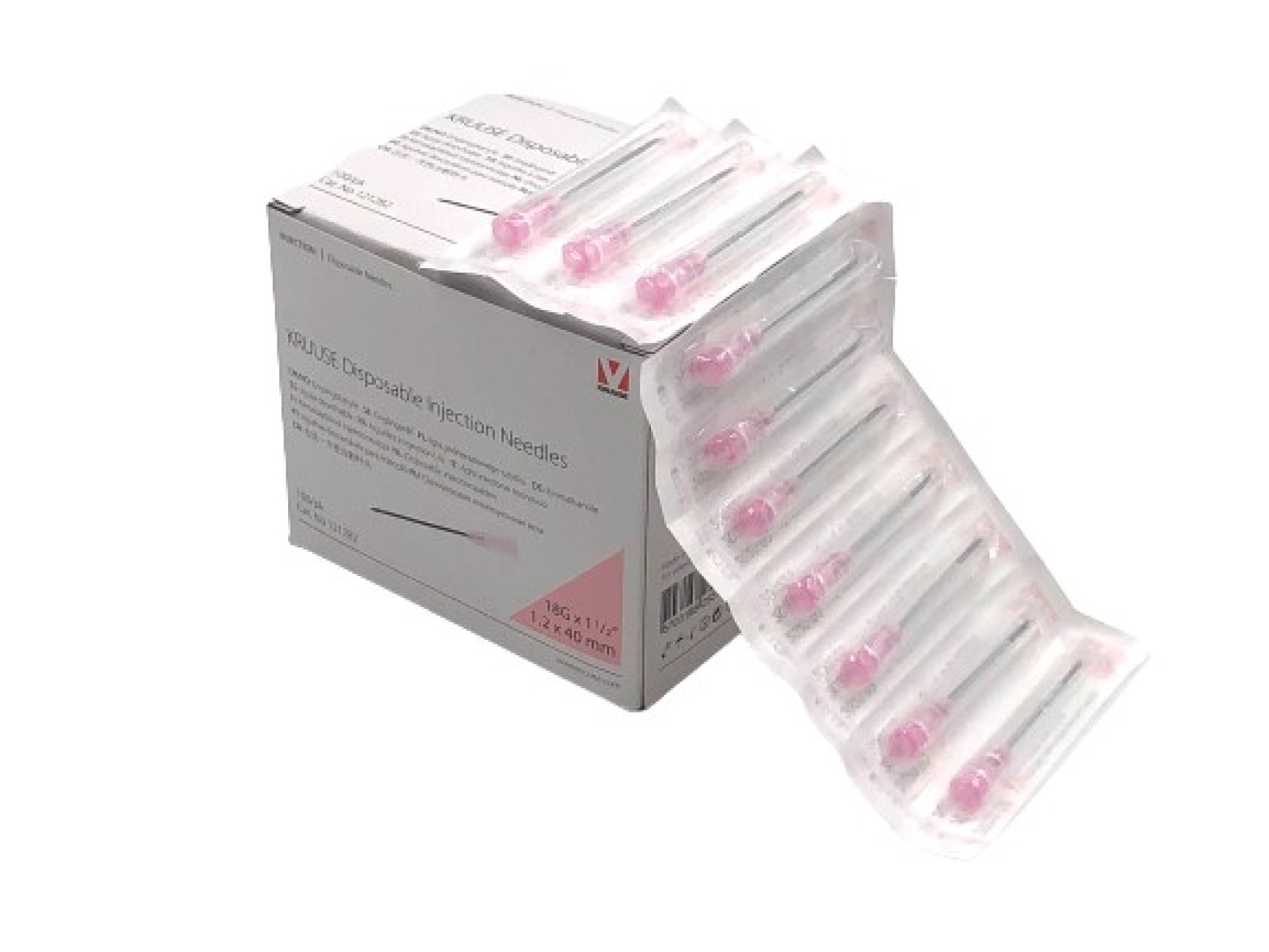 Pink Disposable Needle 1.2 x 40mm (100 pcs) | Spervital B.V ...